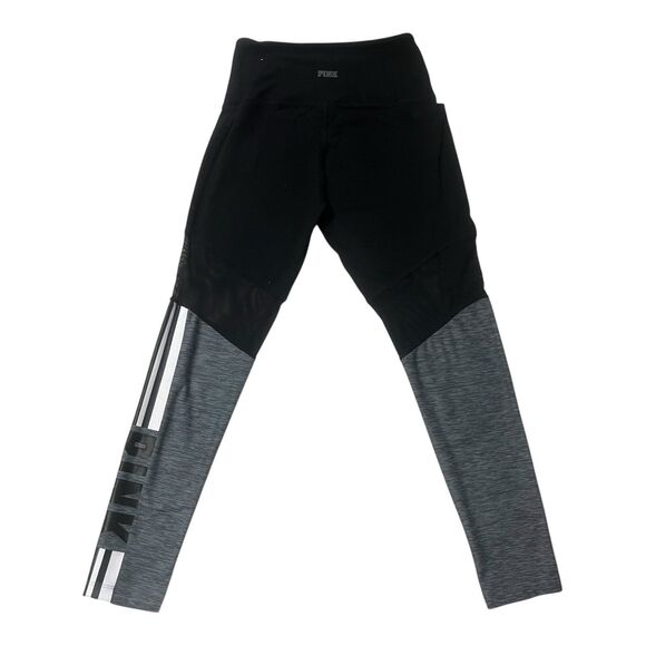Victoria's Secret Pink activewear athletic gym mesh workout yoga Leggings  Small - Picture 3 of 8